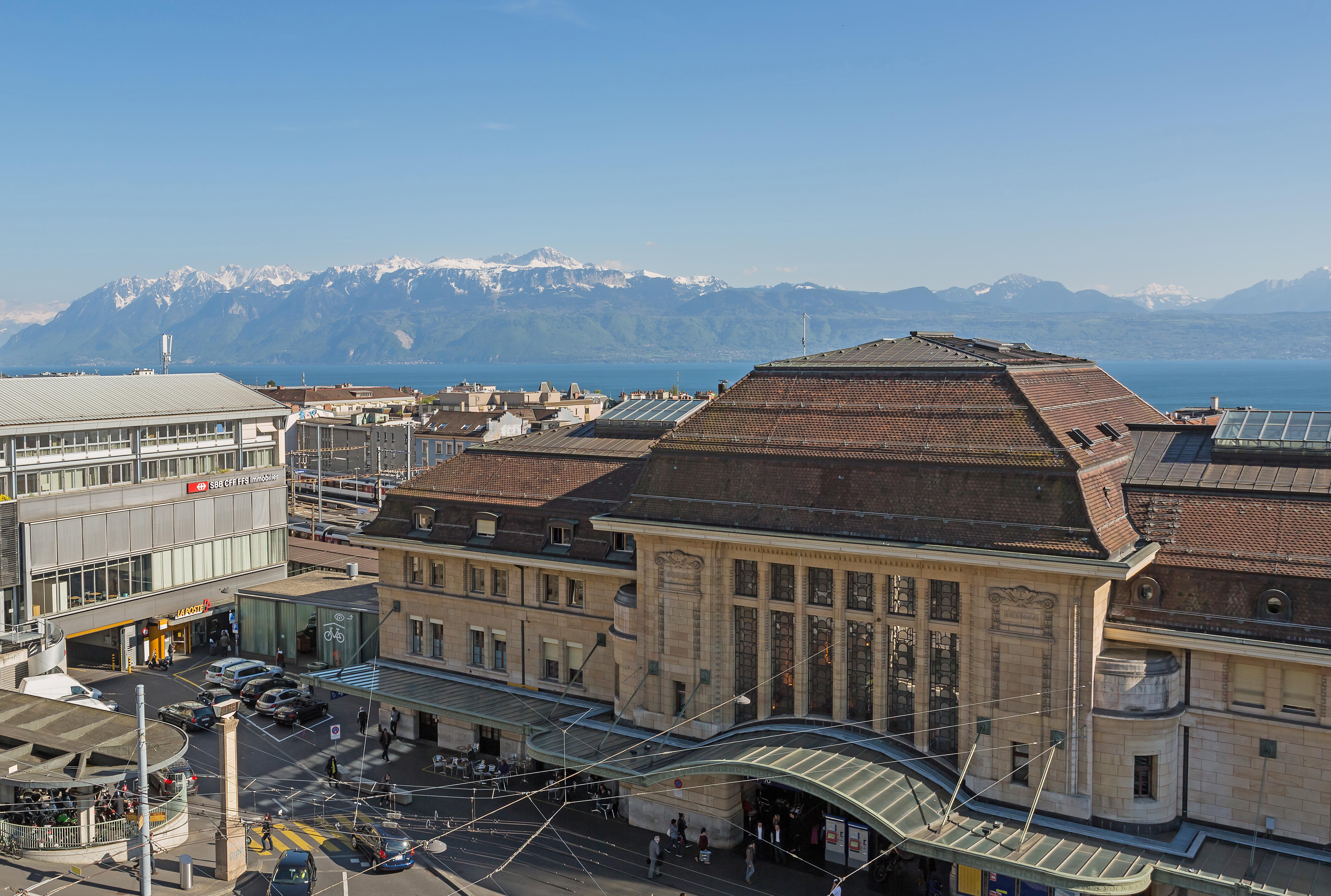 Continental Hotel Lausanne Buitenkant foto